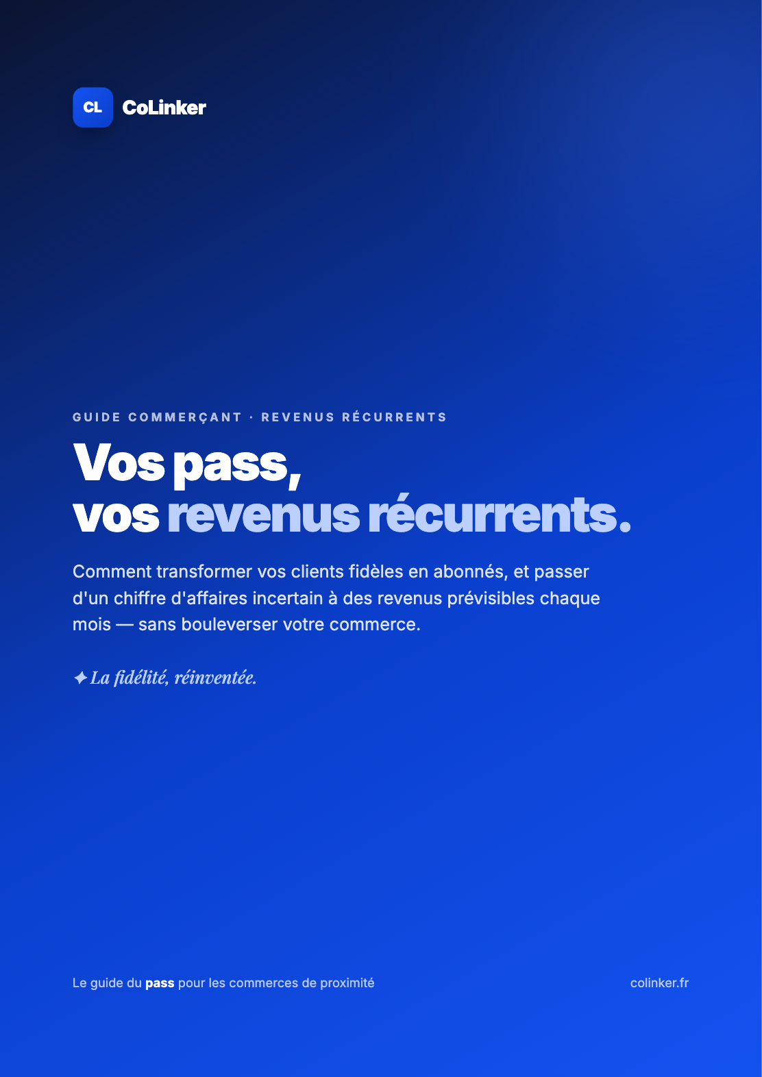 Couverture du guide CoLinker